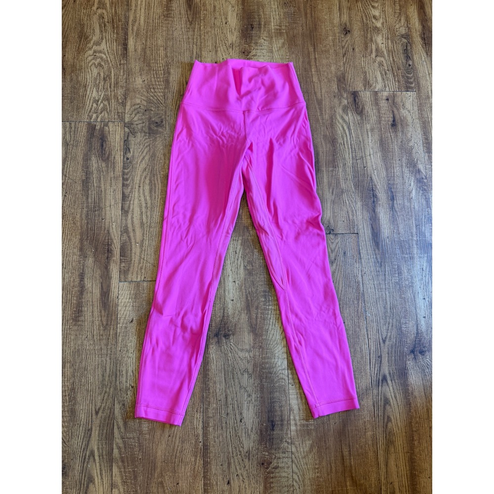 lululemon athletica Hot Pink High-Rise Leggings